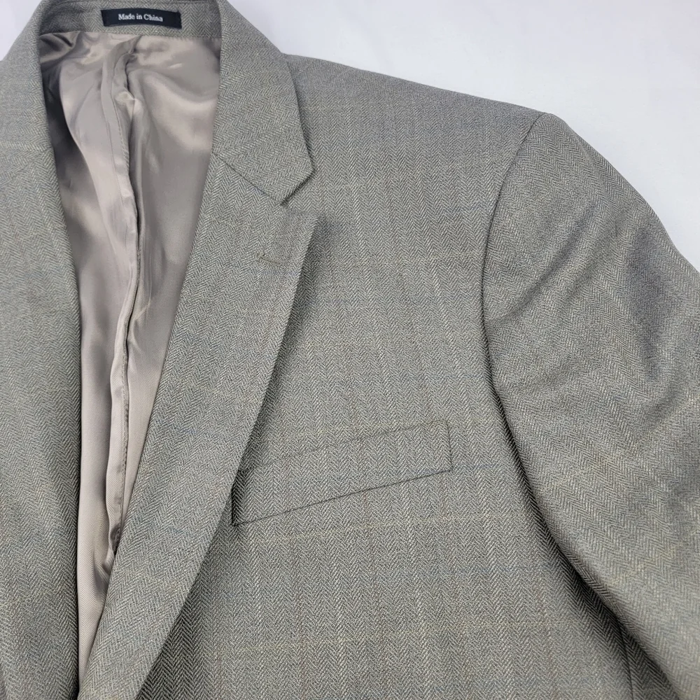 Joseph & Feiss‎ 100% wool check sportscoat executive fit